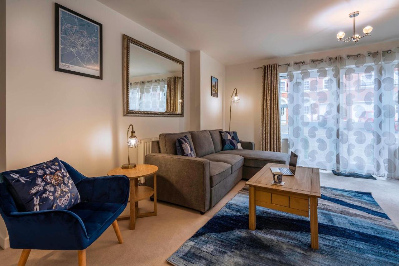 The Augustine - Modern Two Bed Ground Floor Apartment With Parking كانتربيري المظهر الخارجي الصورة